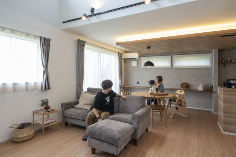 性能面はご主人が、間取りやデザインは奥さまが中心となって家づくりを進めました。