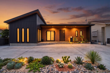 日常が整うシンプルな暮らし。敷地を活かした配置の平屋