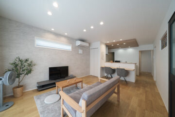 おうちデートで癒される心地よい2LDKの平屋